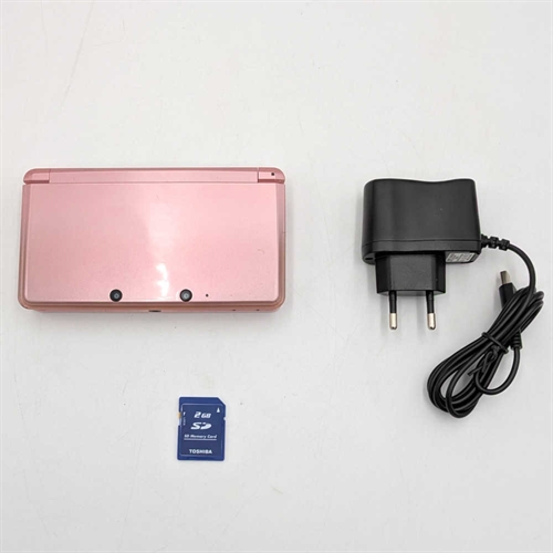 Nintendo 3DS - Pearl Pink - Console - SNR CEM118807775 (B Grade) (Used)